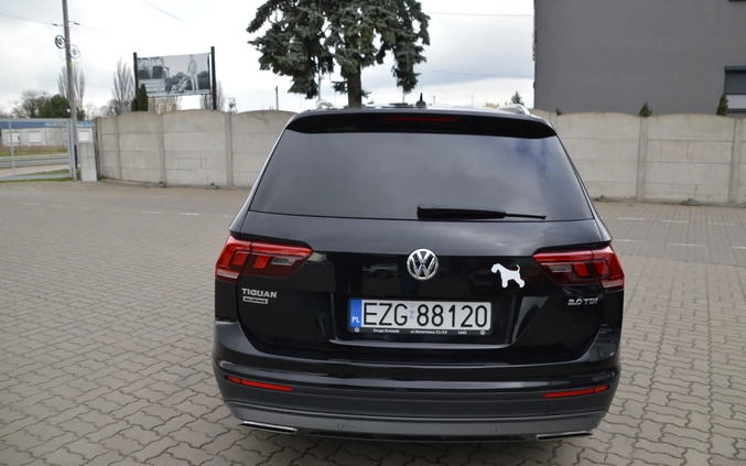 Volkswagen Tiguan Allspace cena 95000 przebieg: 168000, rok produkcji 2019 z Zgorzelec małe 137